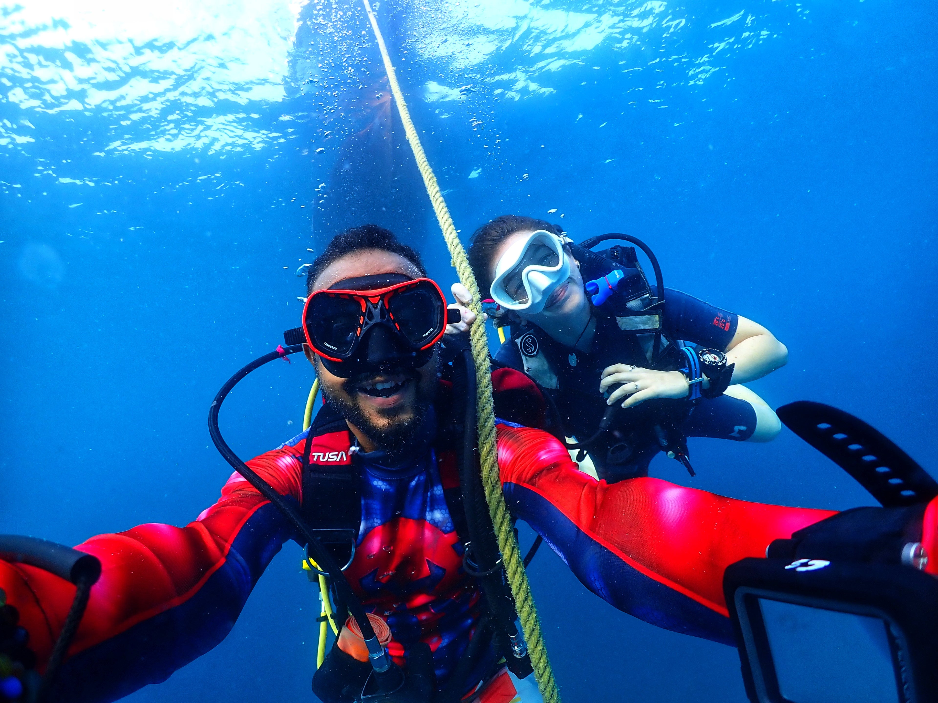 Boat Try Dive by Continental